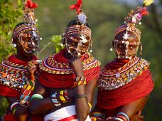 The Samburu people of Kenya